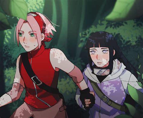 hinata e sakura|Haruno Sakura & Hyuuga Hinata